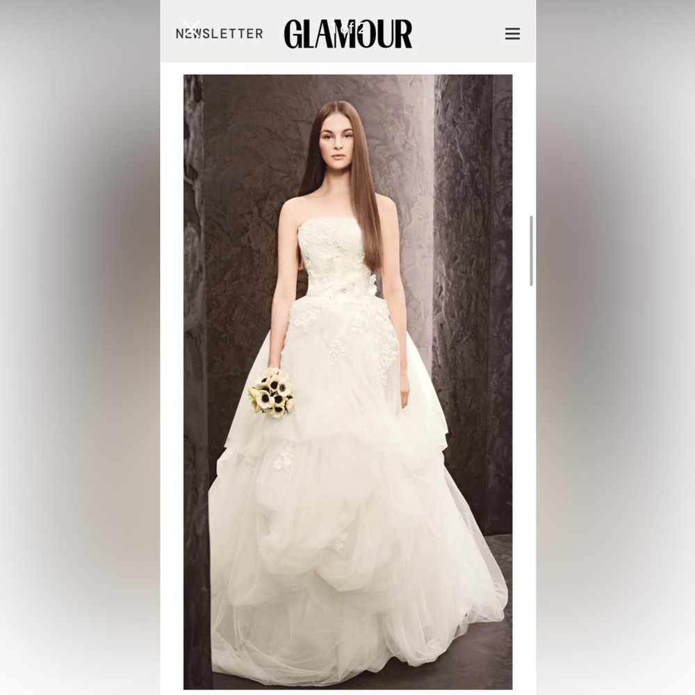 Vera Wang Wedding Dress - David’s Bridal sz 10